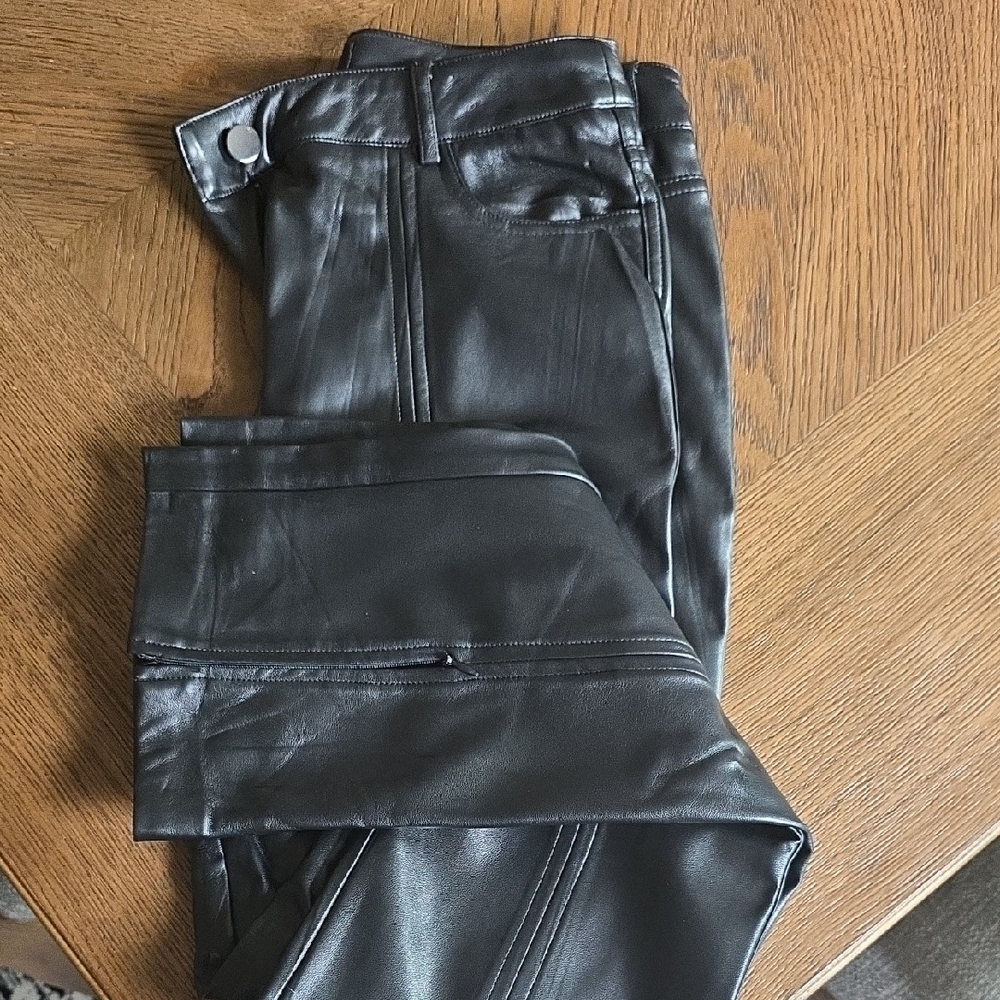 Rachel Zoe Black Straight Leg Pants